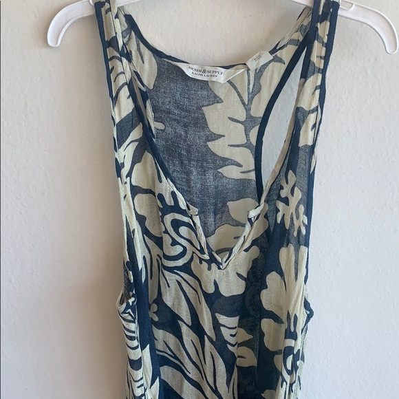 DENIM & SUPPLY Ralph Lauren swim cover up dress - Picture 2 of 4